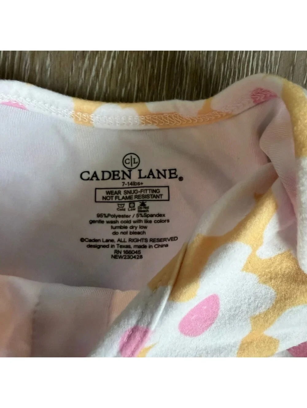 Caden Lane Newborn Knot Gown